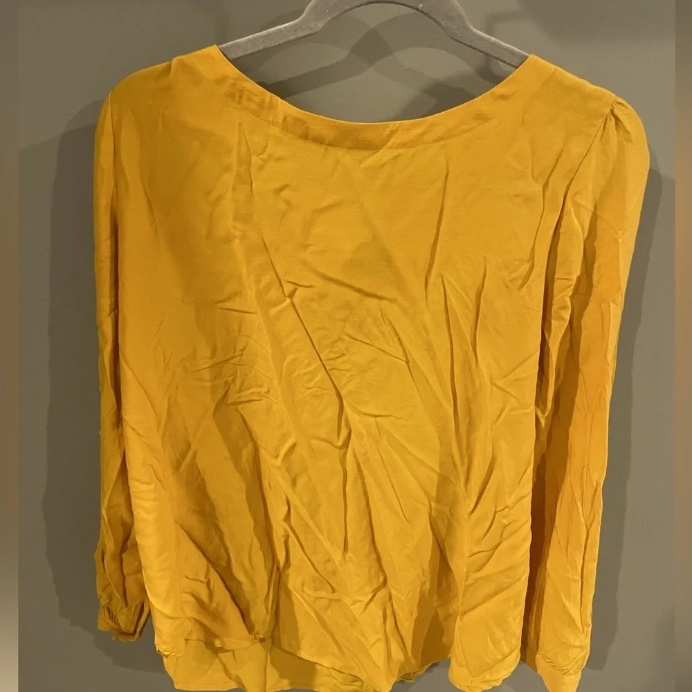 LOFT golden yellow - XL blouse